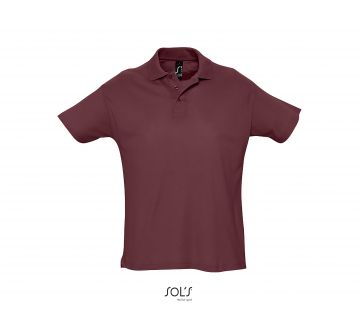 Polo SUMMER Sol's bordeaux