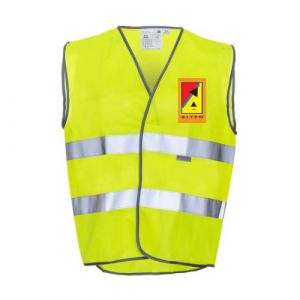 Gilet haute visibilité jaune fluo + Logo ALTEN