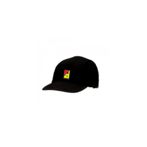 CASQUETTE NOIR ANTI-HEURT VISIERE COURTE + LOGO ALTEN
